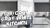 100 Cool Gray And White Kitchen Ideas Gray And White Kitchen Design And Decor Inspirations