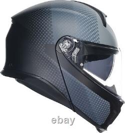 AGV Tour Modular Textour Motorcycle Helmet Black/Gray