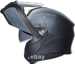 AGV Tour Modular Textour Motorcycle Helmet Black/Gray