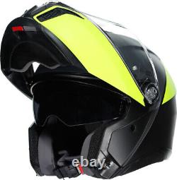 AGV Tourmodular Balance Black Yellow Fluo Gray Helmet