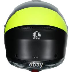 AGV Tourmodular Helmet Balance Black/Yellow Fluo/Gray XL
