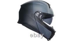 AGV Tourmodular Modular Helmet Textour Matte Black/Grey Large