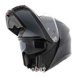 AGV Tourmodular Modular Motorcycle Helmet Textour Matt Black Grey, NEW