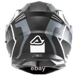 Acerbis Serel Helmet Matte Black Gray