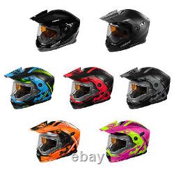 Adult Castle X Dual Sport Modular Snowmobile Helmet DOT CX950 Focus ATV UTV SxS