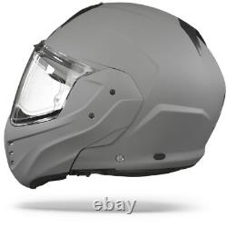Airoh Mathisse Color Concrete Grey Matt Modular Helmet Motorcycle Helmet Ne