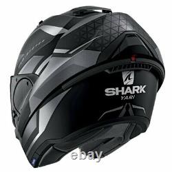 All New Shark Evo Es Modular Flip Helmet Yari Matt Grey Black Cheap