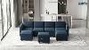 Belffin Modular Sectional Sofa With Storage Seat Free Combination