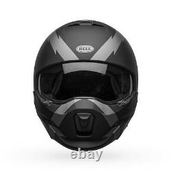 Bell Broozer Arc Motorcycle Helmet Matte Black/Gray