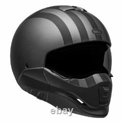 Bell Broozer Free Ride Modular Helmet Gray Black