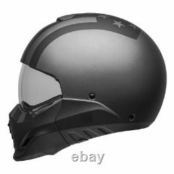 Bell Broozer Free Ride Modular Helmet Gray Black