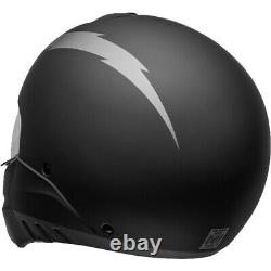 Bell Broozer Street Cruiser Motorcycle Helmet Arc Flat Matte Black/Grey Medium M
