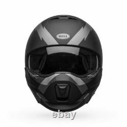 Bell Motorcycle Helmet Broozer Arc Matte Black/gray Xlarge 7121910
