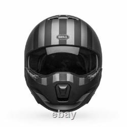 Bell Motorcycle Helmet Broozer Free Ride Matte Grey/black 2xl 7121935