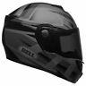 Bell Srt Blackout Modular Helmet Matte/gloss Black/grey And Clear Shield 7095612