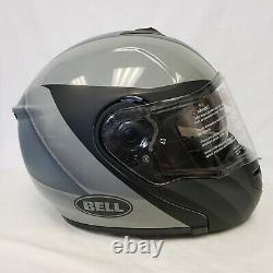 Bell SRT Flip-Up Modular Motorcycle Helmet Presence Black Grey Medium M SAMPLE