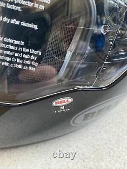Bell SRT Helmet Buster Gloss Black/Yellowith Gray Medium $369.95 retail