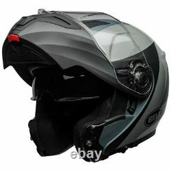 Bell SRT Presence Black/Gray Modular Motorcycle Helmet Flip Down Sun 7110080 HB