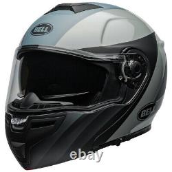 Bell Srt Modular Flip-up Motorcycle Helmet Presence Gray Dot Approved Drop Down