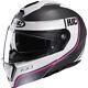 Black/grey/white/pink Sz L Hjc I90 Davan Modular Helmet