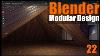 Blender Modular Design 22 Cutting Floor Tiles