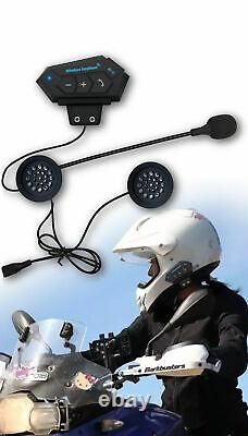 Bluetooth Full Face Motorcycle Helmet Dual Visor Flip Up Modular Helmet DOT