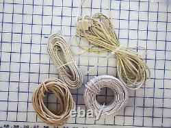 Bulk/Lot RJ11 modular 4wire Phone/Telephone Line Flat Cord/Cable DSL/Modem