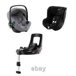 Car seat BRITAX ROEMER iSENSE MODULAR SYSTEM BUNDLE Frost Grey + Space Black