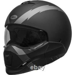 Casco Helmet Modulare Broozer Arc Matt Black Grey Bell Size L