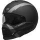Casco Helmet Modulare Broozer Arc Matt Black Grey Bell Size Xl