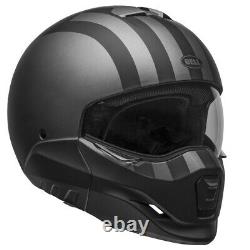 Casco Helmet Modulare Broozer Free Ride Matt Gray Black Bell Size L