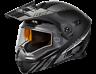 Castle X Exo Cx950 Task Modular Snowmobile Helmet Matte Gray/black