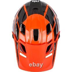 Child Maya Full Face Helmet Race Gloss Orange/Gray/Black OS 0221923312