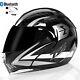 Dot Flip Up Modular Helmets Bluetooth Off Road Atv Dual Lens Full Face Helmet