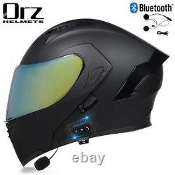 DOT Modular Flip Up Motorcycles Helmet Bluetooth Full Face Street Bike Helmet