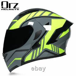 DOT Modular Helmet Motorcycle Helmets Full Face Moto Helmet Flip Up Dual Visor