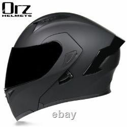DOT Modular Motorcycle Bluetooth Helmet Full Face Dual Visor Flip Up Moto helmet