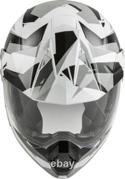 FLY RACING Odyssey Summit Modular Helmet, Black/White/Gray, 2X-Large