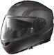 Flip Front Motorcycle Helmet Nolan N104 Evo Action N-com Flat Lava Grey