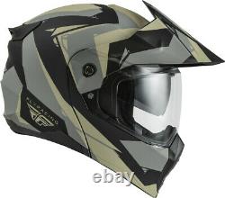Fly Racing Odyssey Summit Modular Helmet (Tan/Black/Grey) M