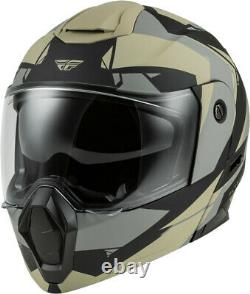 Fly Racing Odyssey Summit Modular Helmet (Tan/Black/Grey) XS
