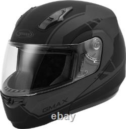 GMAX MD-04 Article Modular Helmet (Matte Black/Grey) XL