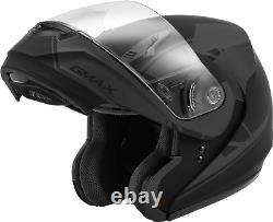 GMAX MD-04 Modualar Dual Sport Helmet (Matte Black/Grey, Large)