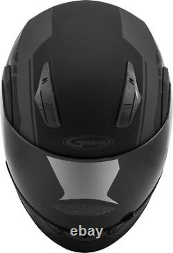 GMAX MD-04 Modualar Dual Sport Helmet (Matte Black/Grey, Large)