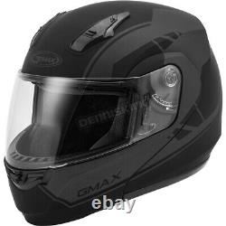GMax Matte Black/Gray MD04 Article Modular Street Helmet (Size M) G1042505