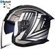 Gxt Bluetooth Flip Up Motorcycle Helmet Atv Dual Lens Crash Motorbike Helmets