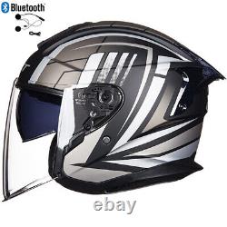 GXT Bluetooth Flip Up Motorcycle Helmet ATV Dual lens Crash Motorbike Helmets