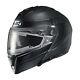 Hjc 0615-754 I90 Modular Davan Snow Helmet Withelectric Shield Lg Black/grey