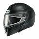 Hjc 1615-755 I90 Modular Davan Snow Helmet Withdual Pane Shield Black/grey Size X