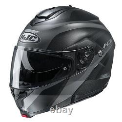 HJC Adult C91 Modular Taly Helmet Grey/Black 3X